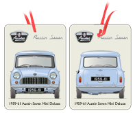 Austin Seven Mini Deluxe 1959-61 Air Freshener